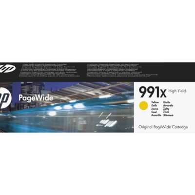 HP 991X Yellow Original Blækpatron 16.000 Sider HP PageWide Managed Color P 77740 | InkNu 2
