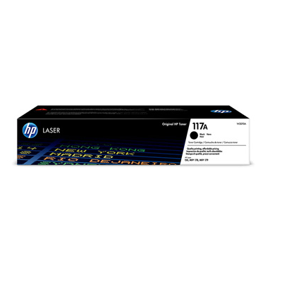 HP 117A Original Sort Toner – 1000 sider HP Color Laser 150 | InkNu